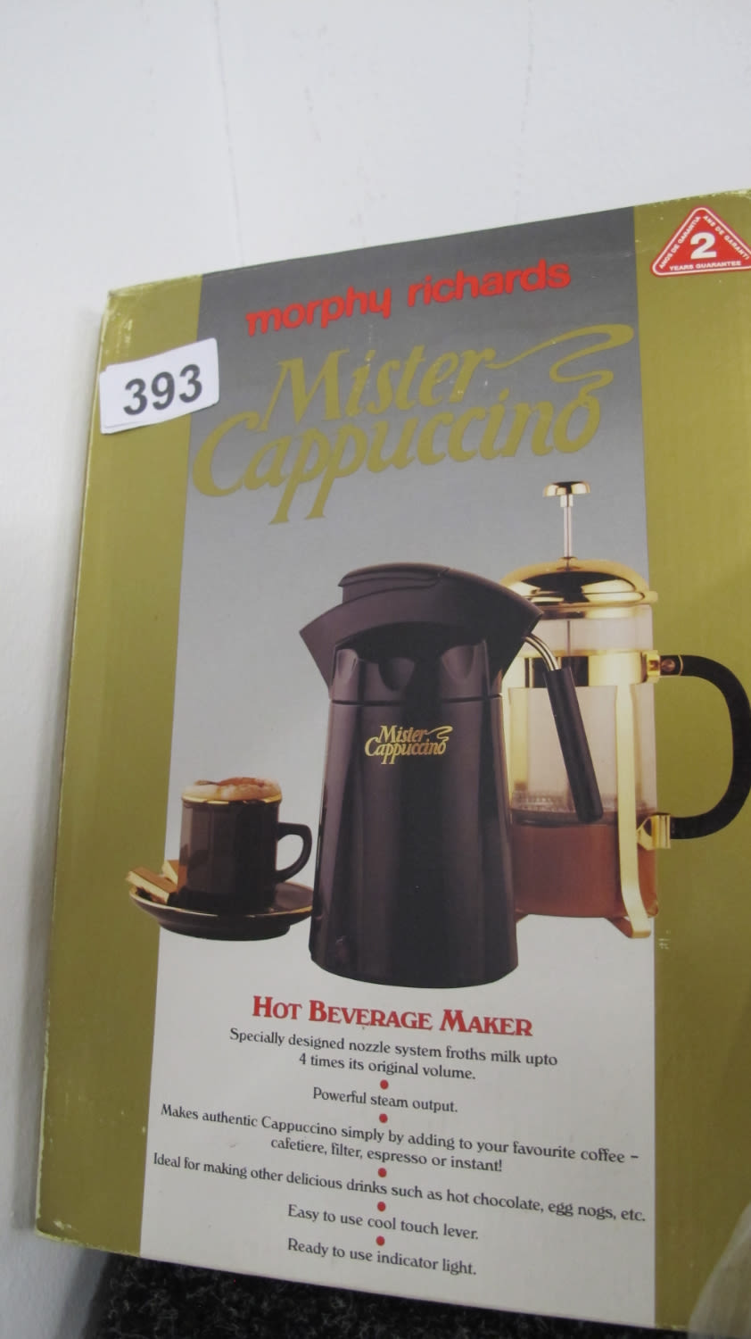Lot 393: Morphy Richards Mister Cappucino