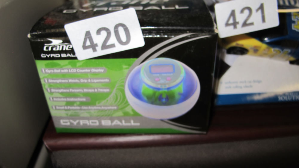 Lot 420: New Crane gyroscopic ball