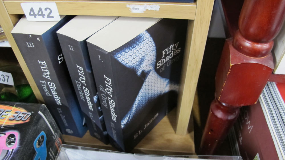 Lot 442: Fifty shades of grey trilogy. Ideal prep for...