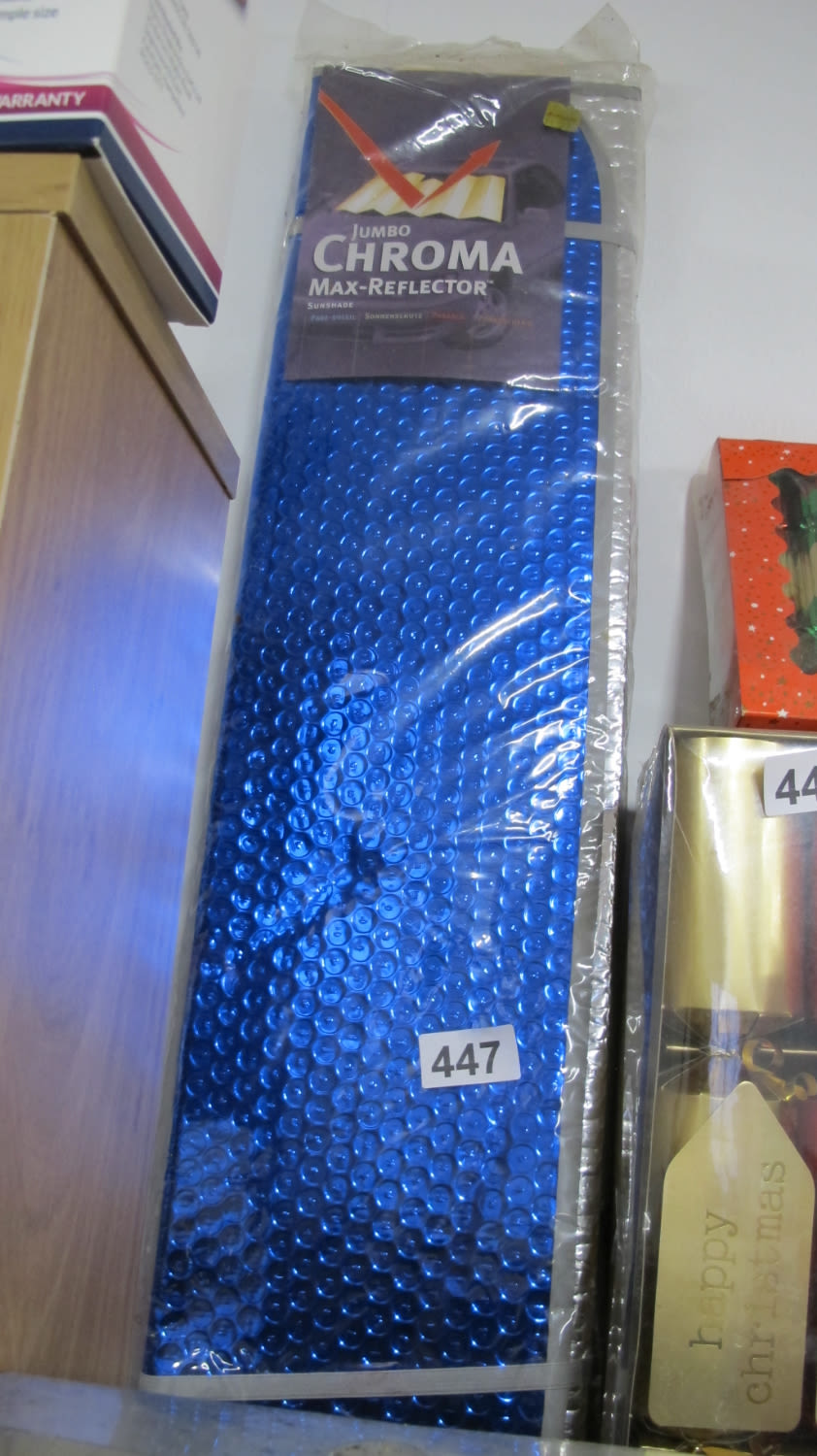 Lot 447: Windscreen sunshade to avoid leather seat bum burn