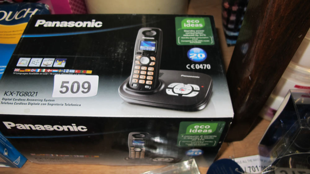 Lot 509: Panasonic digital phone/answerphone