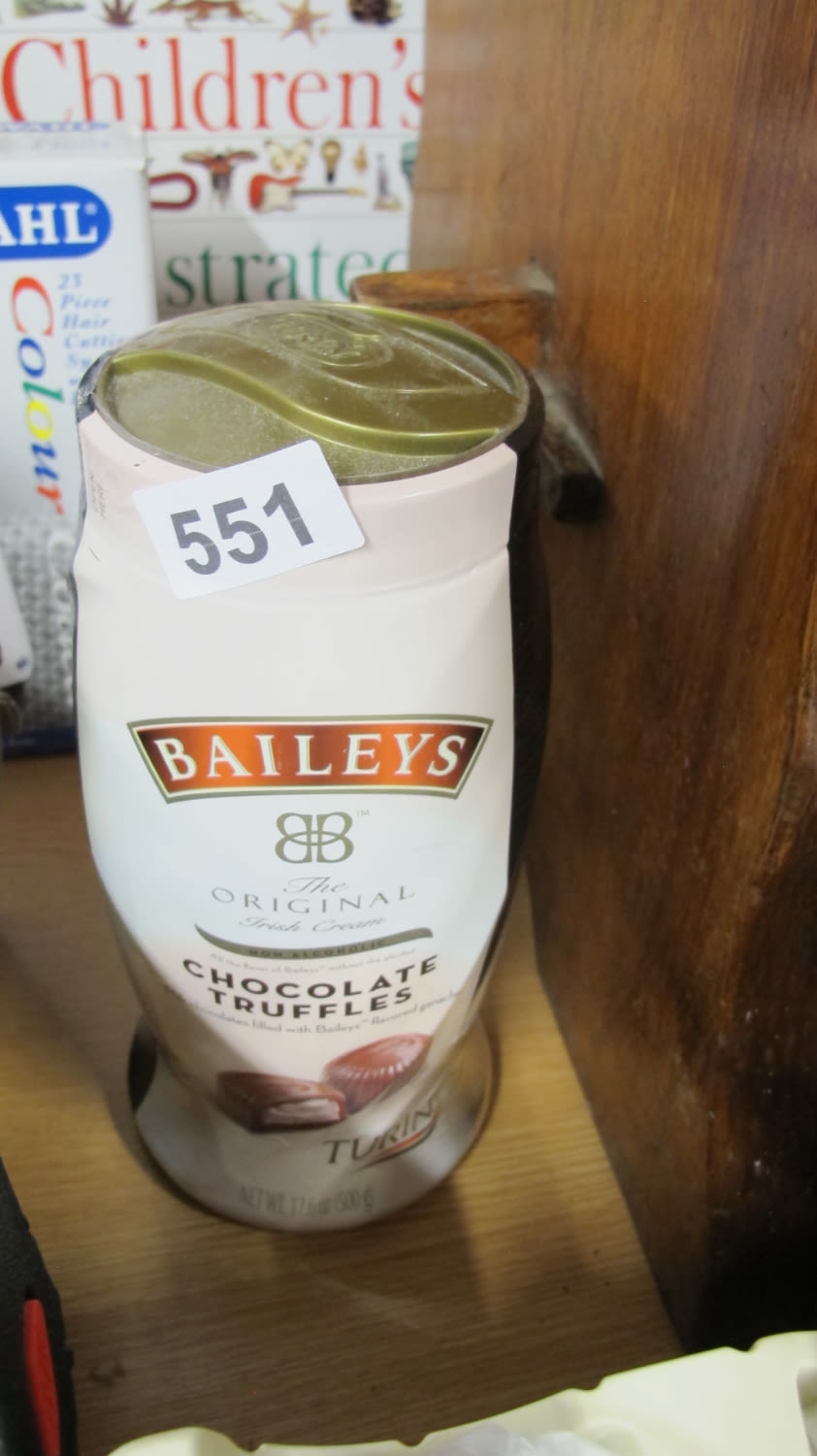 Lot 551: Baileys chocolate truffles