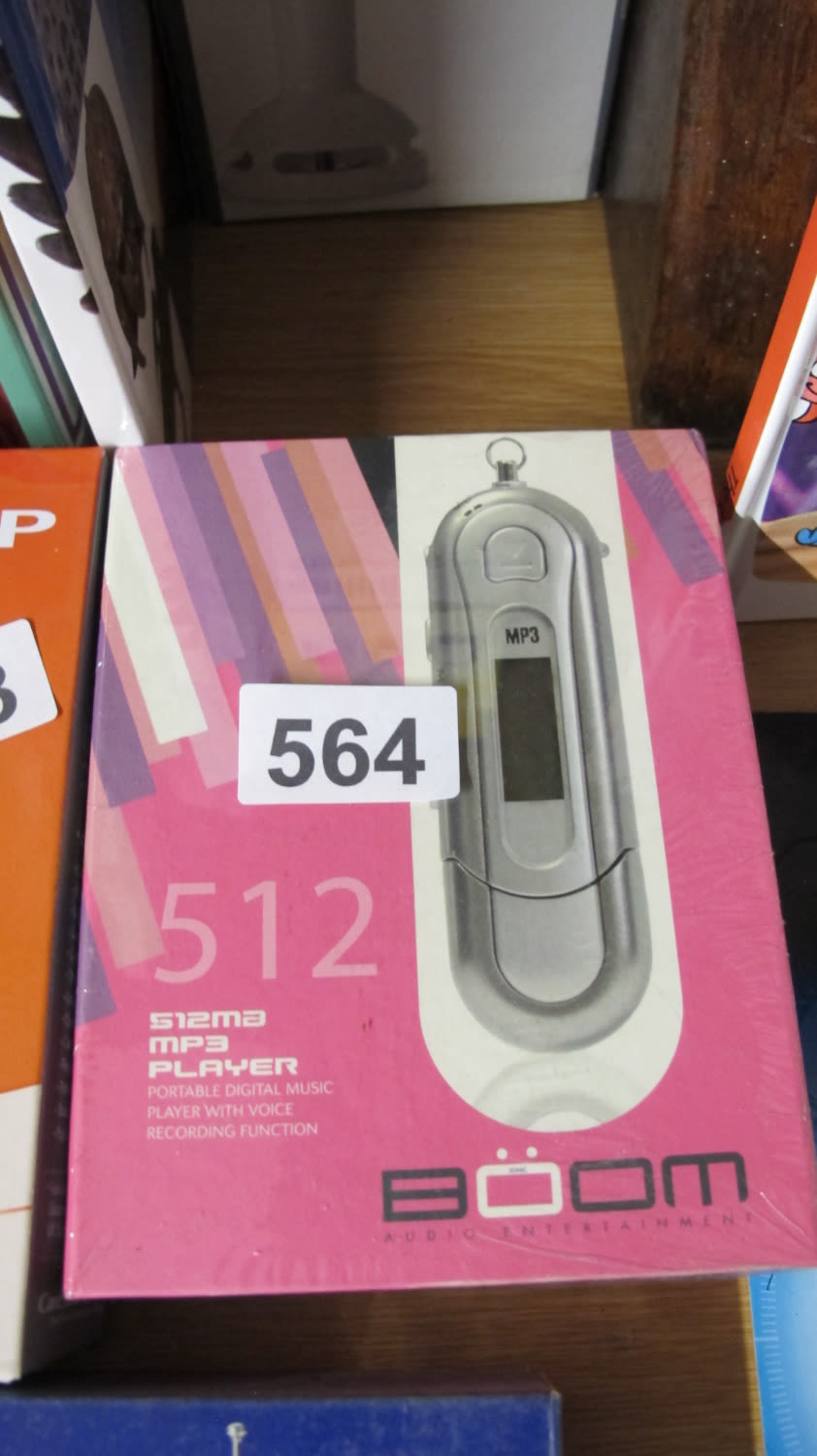 Lot 564: Boom MP3 player  ideal for Valentines gift