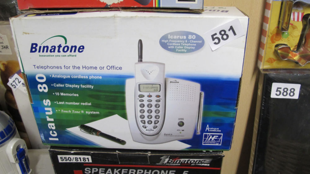 Lot 581: Binatone cordless phone