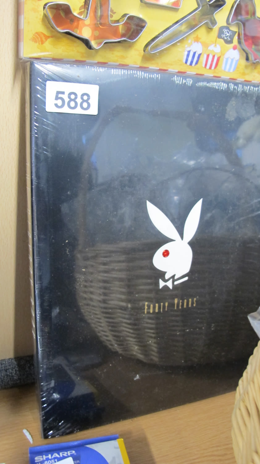 Lot 588: Sealed new book, Playboy Book: Forty Years, The...