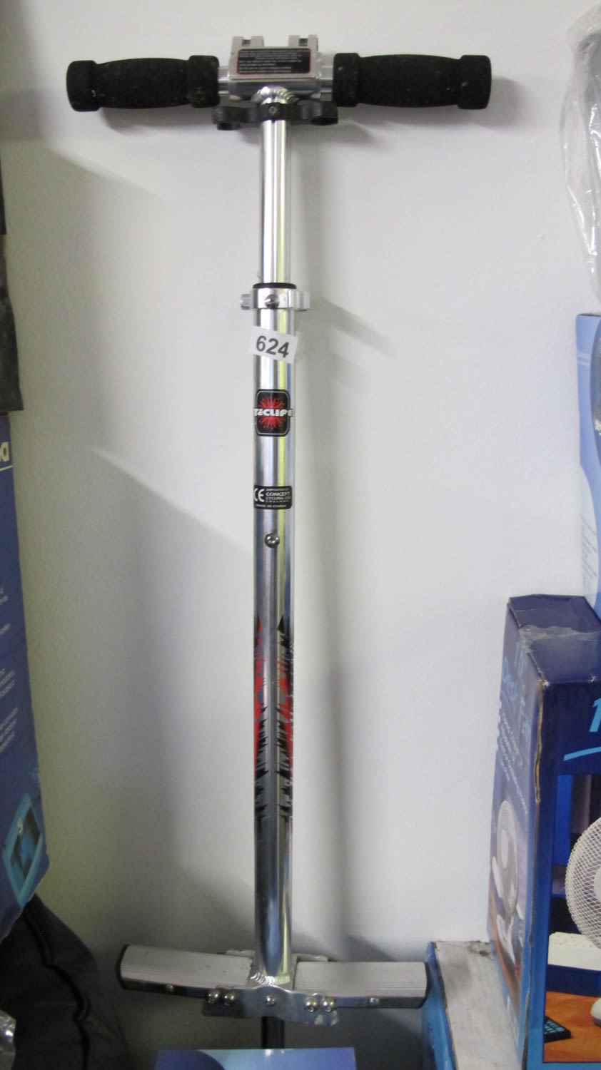Lot 624: Pogo hopper for guaranteed hospital imminent visit