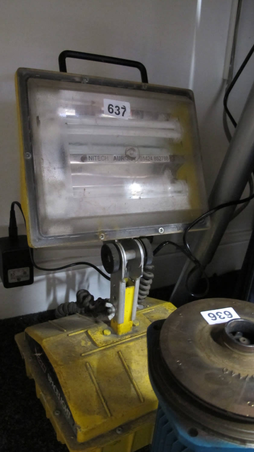 Lot 637: Battery operated site light