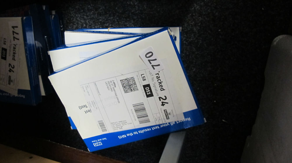 Lot 770: Covid tests