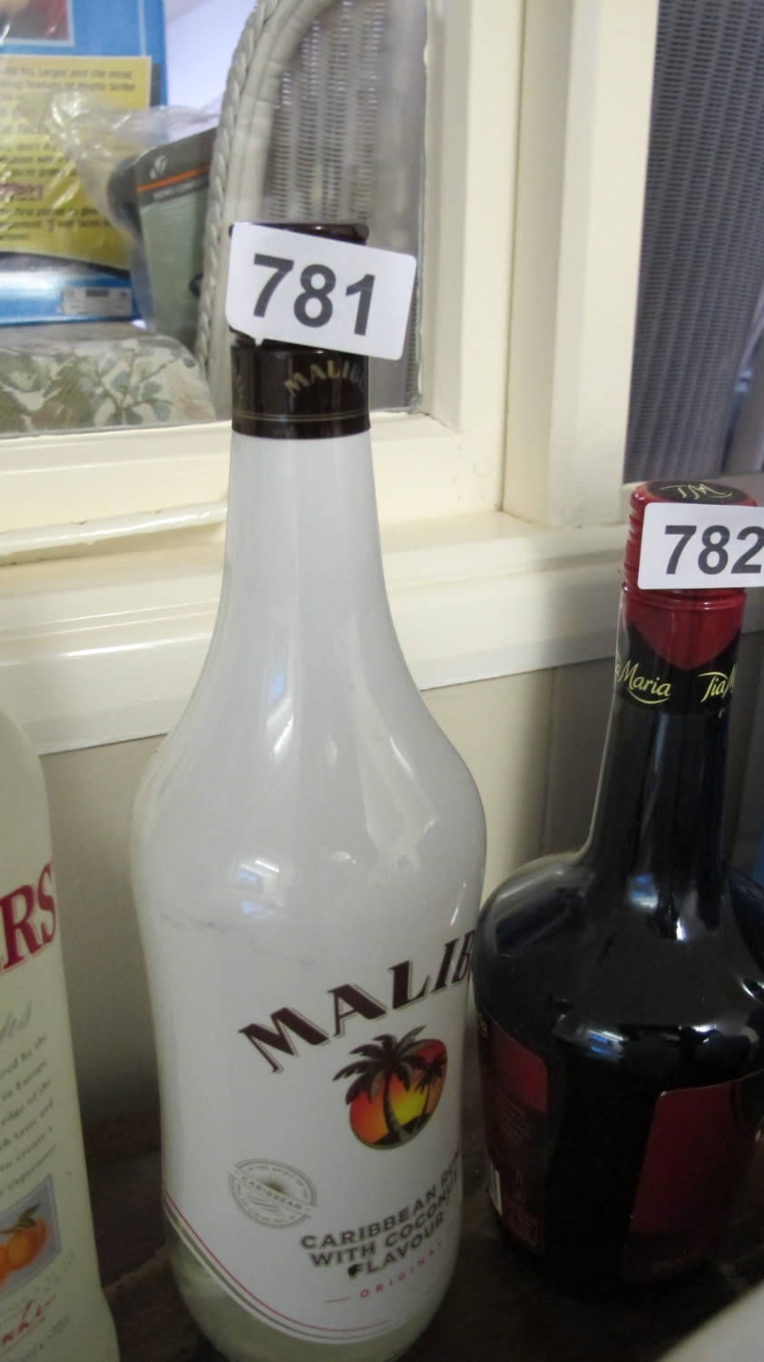 Lot 781: Bottle of Malibu