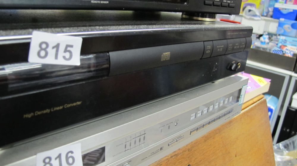Lot 815: CD player