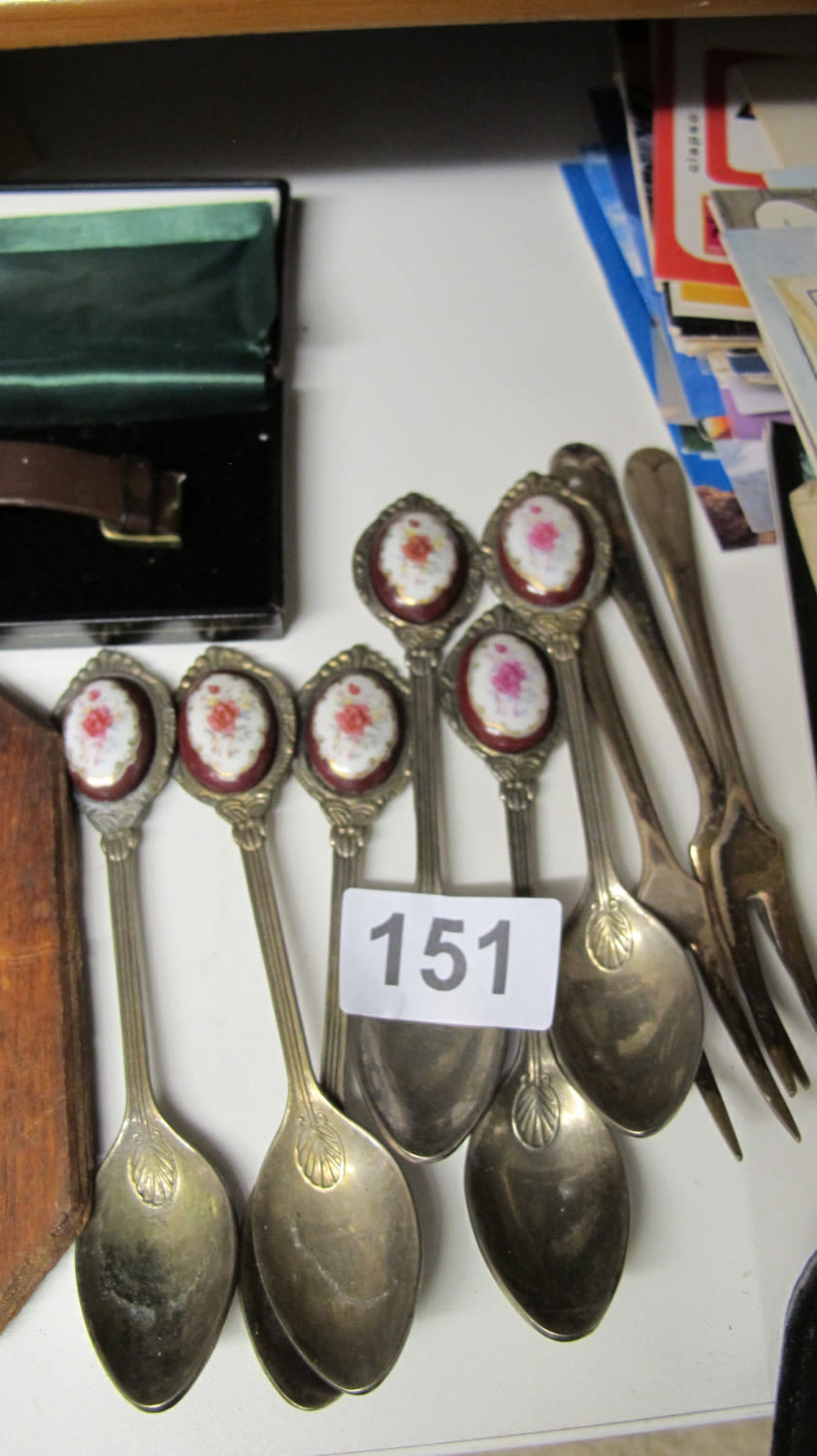 Lot 151: various spoons