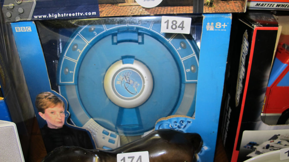 Lot 184: Tiger Weakest Link game