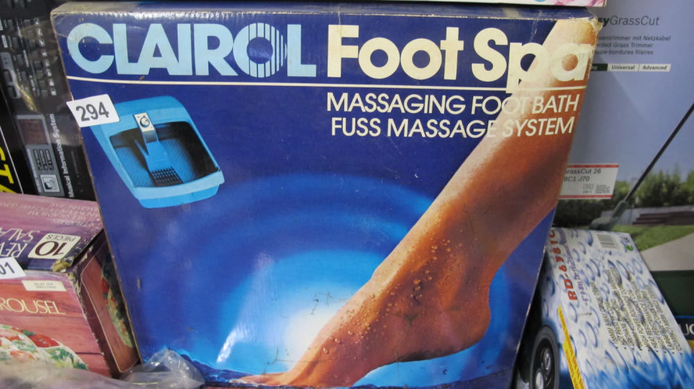 Lot 294: Clairol foot spa