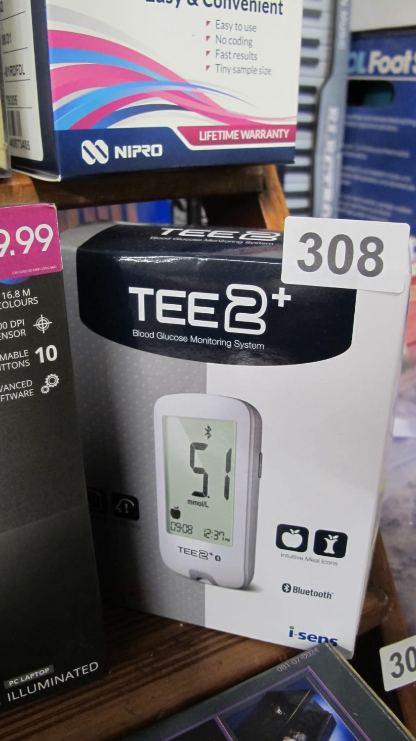 Lot 308: Blood glucose monitor