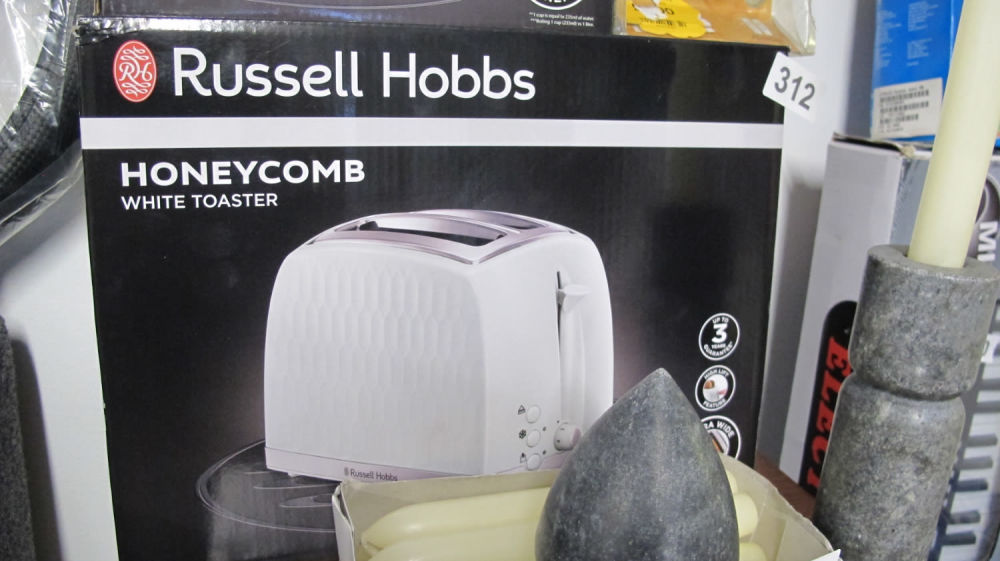 Lot 312: Russell Hobbs toaster