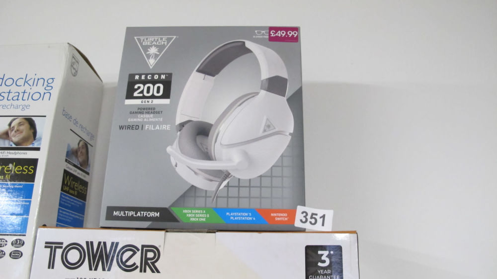 Lot 351: Turtle Beach headset