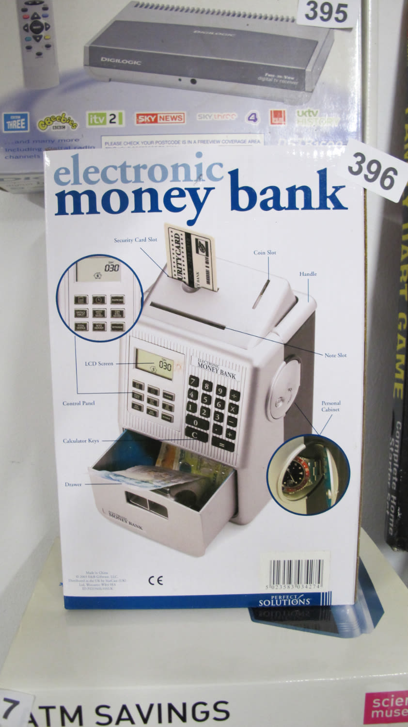 Lot 396: Electronic money bank