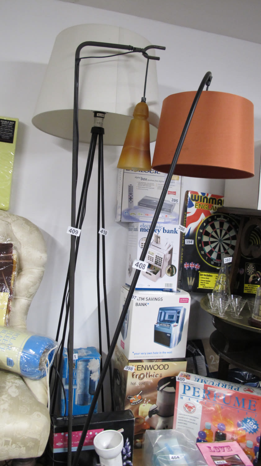 Lot 409: Unusual floor designer standing lamp