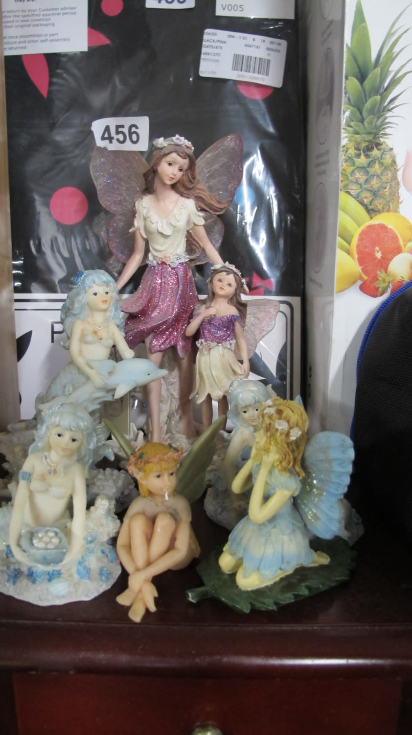 Lot 456: Quantity of fairy figurines