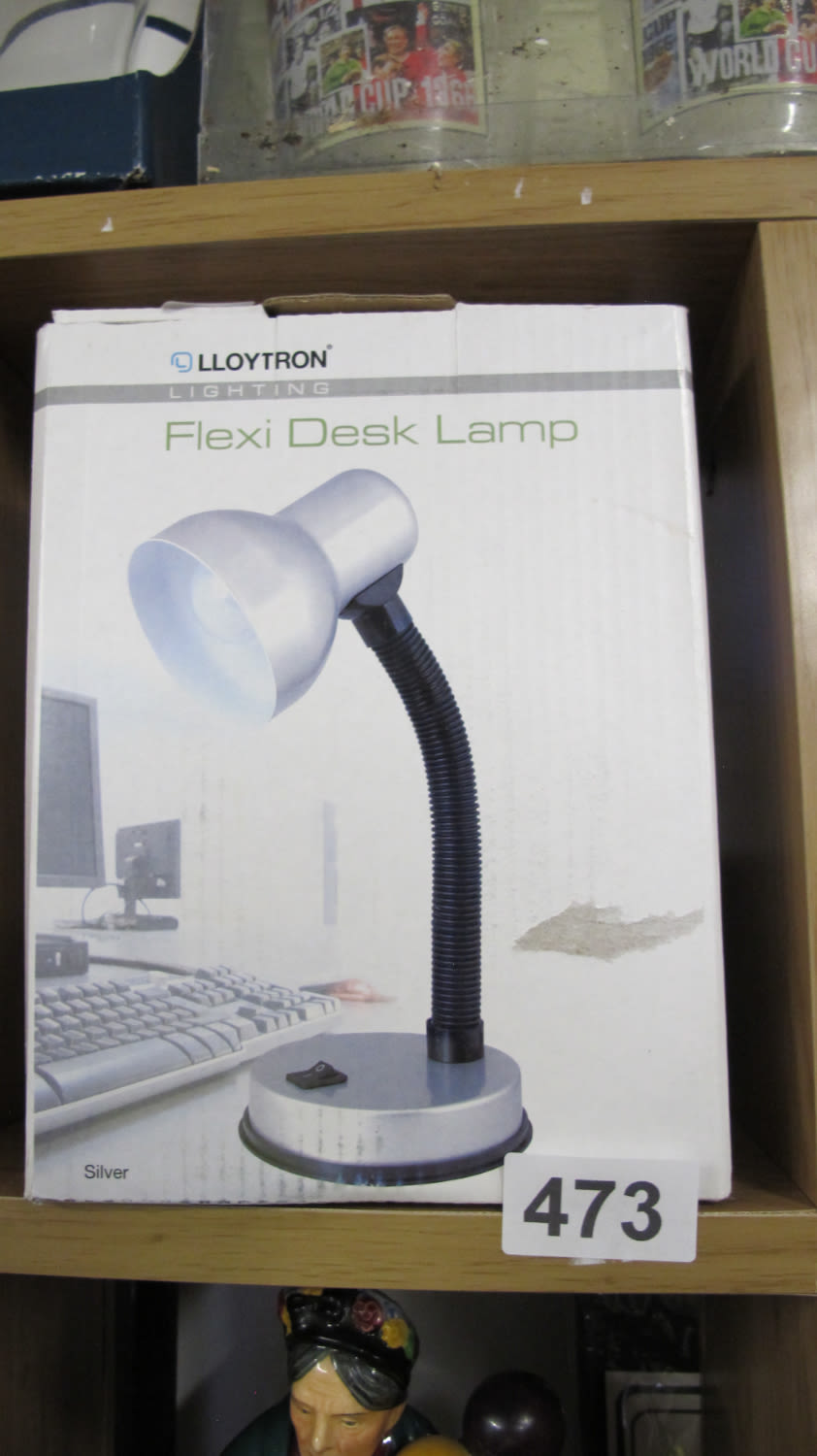 Lot 473: Desk lamp