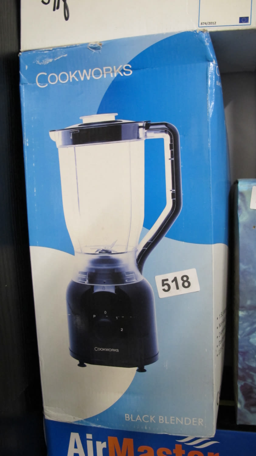 Lot 518: Cookworks blender