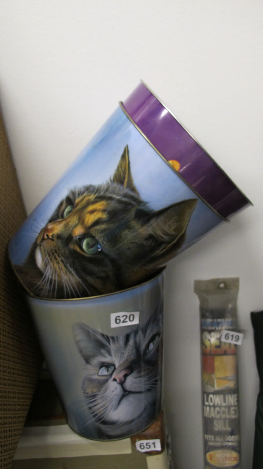 Lot 620: Pussy bins