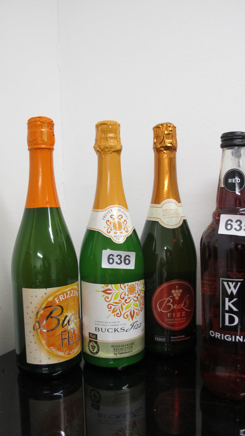 Lot 636: Bottles of Bucks Fizz