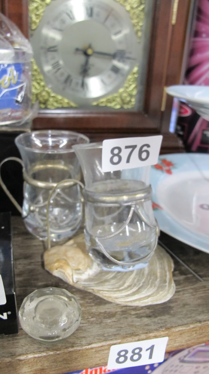 Lot 876: *Unusual glass cups