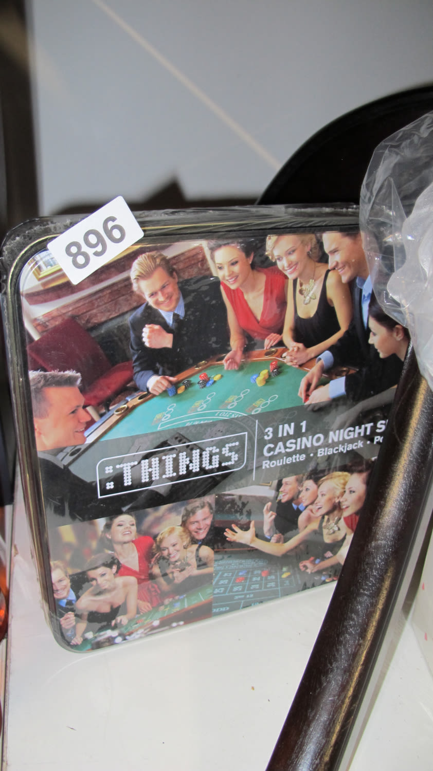 Lot 896: Casino night games