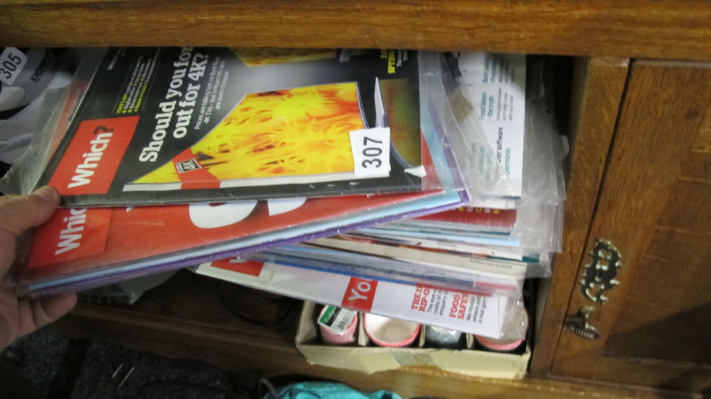 Lot 307: Collection of Which? magazines