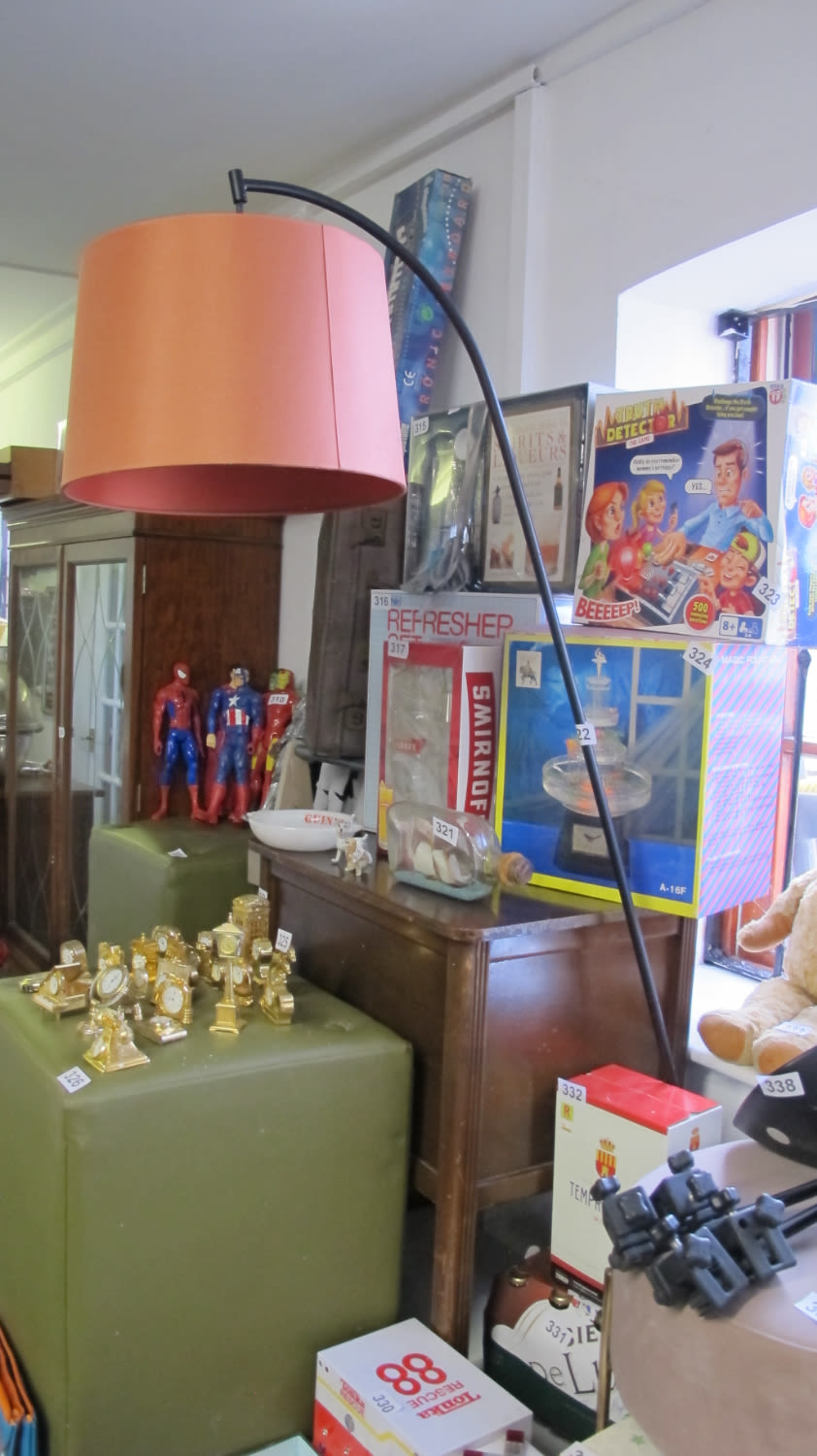 Lot 322: designer standard lamp