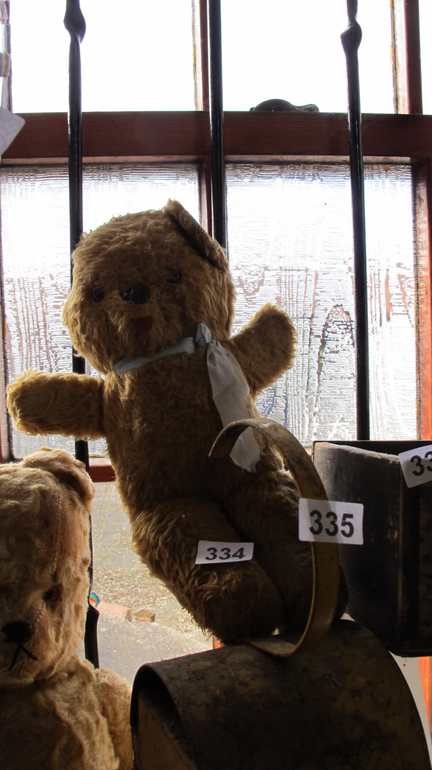 Lot 334: Vintage teddy bear
