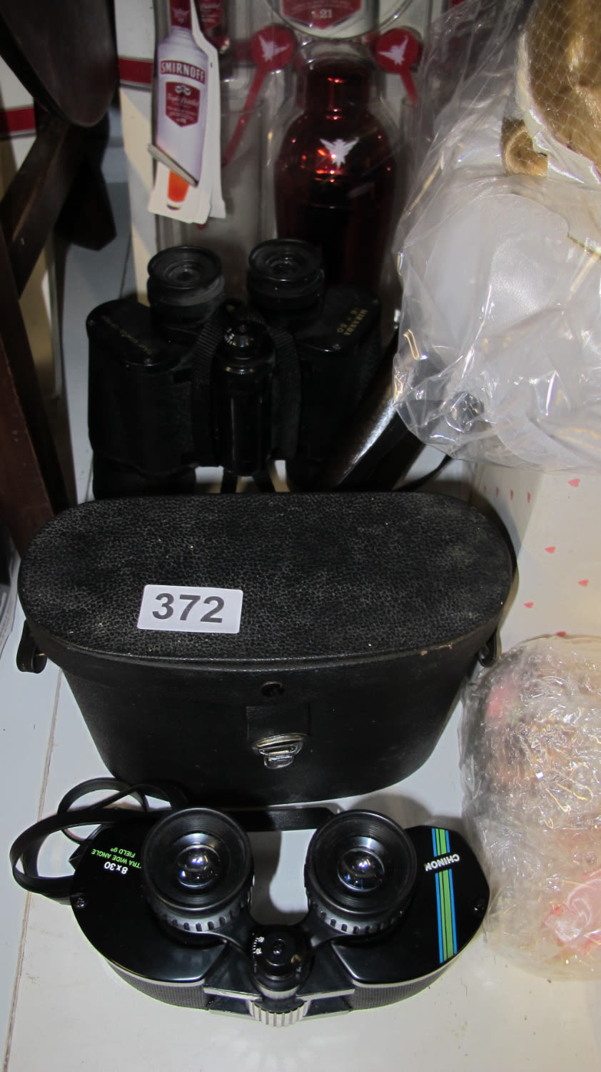 Lot 372: two sets of Binoculars 