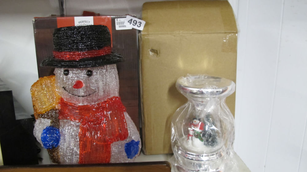Lot 493: Christmas ornaments
