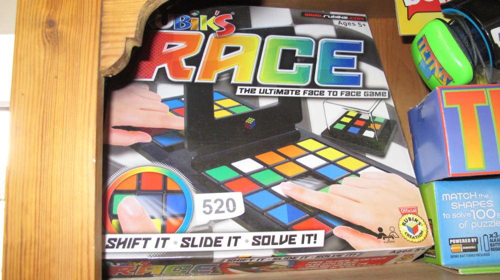 Lot 520: Rubiks Race game