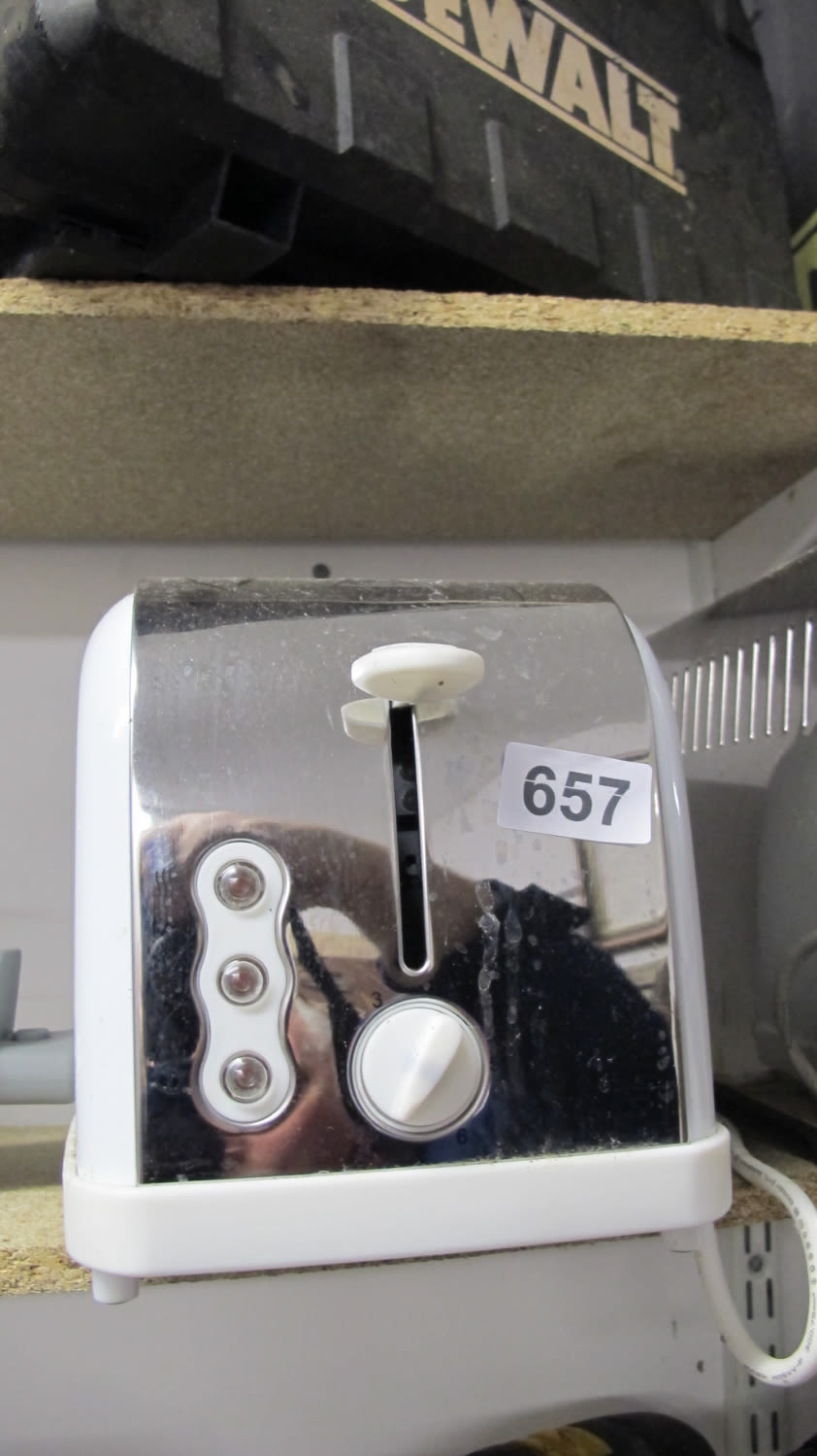 Lot 657: Toaster