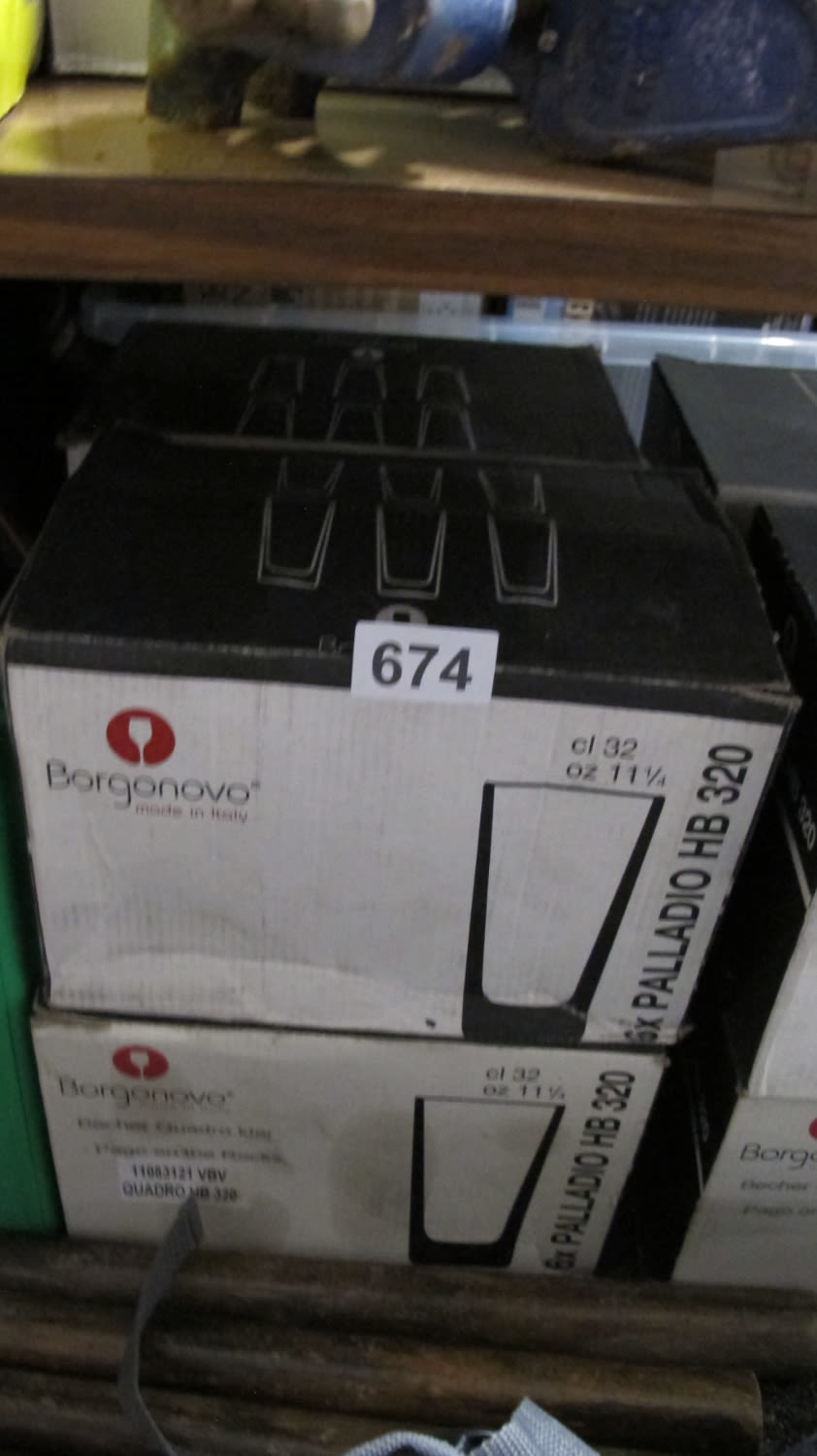 Lot 674: A quantity of glasses