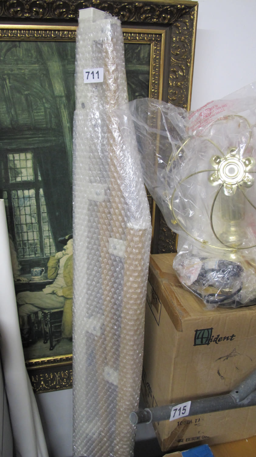 Lot 711: Brand new retractable bed safety rail. recommended retail...