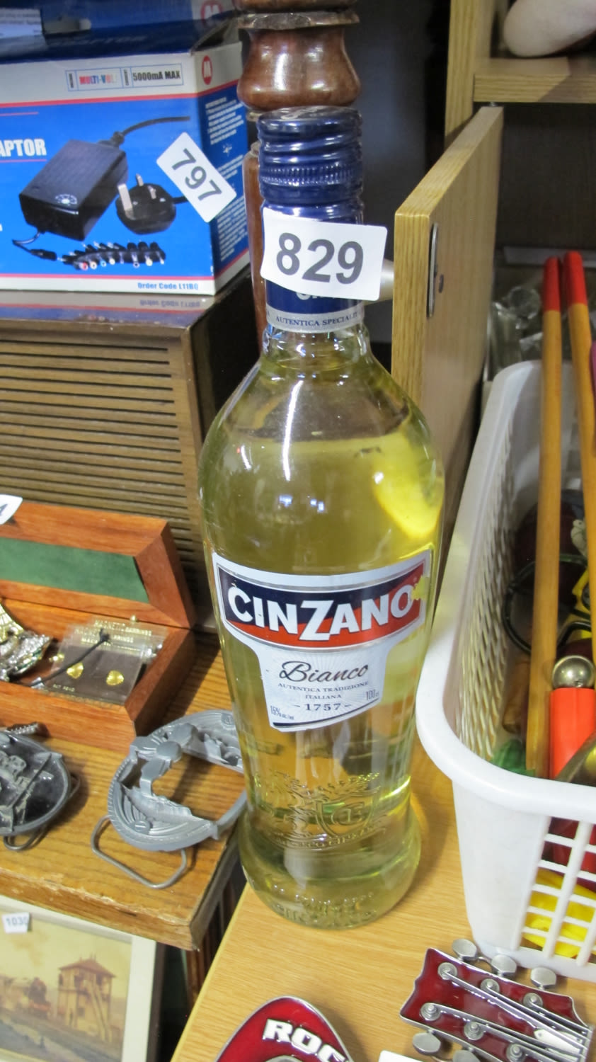 Lot 829: Bottle of Cinzano bianco