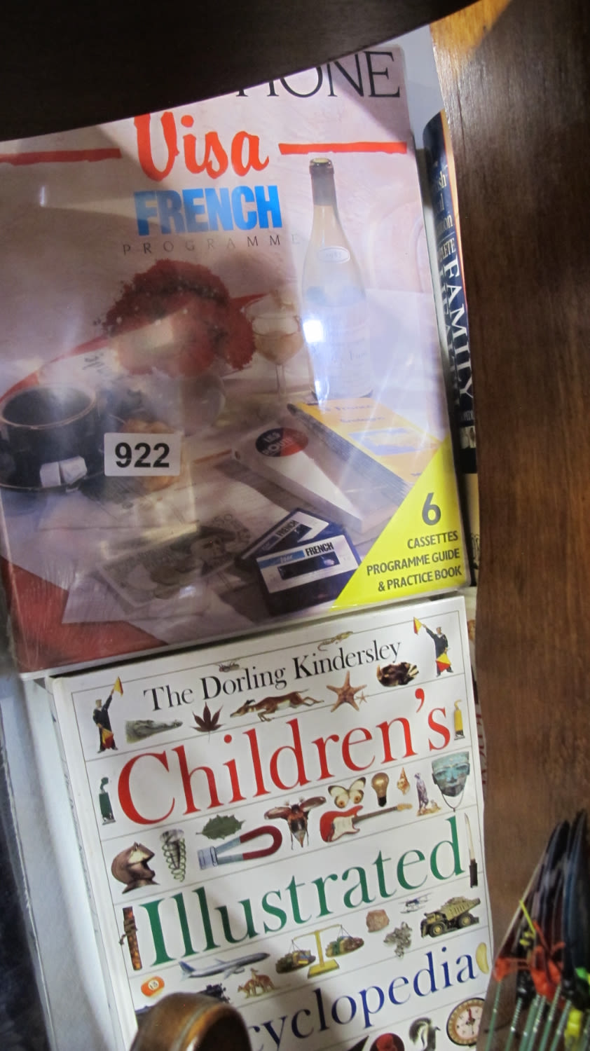 Lot 922: French programme and childrens encyclopedia