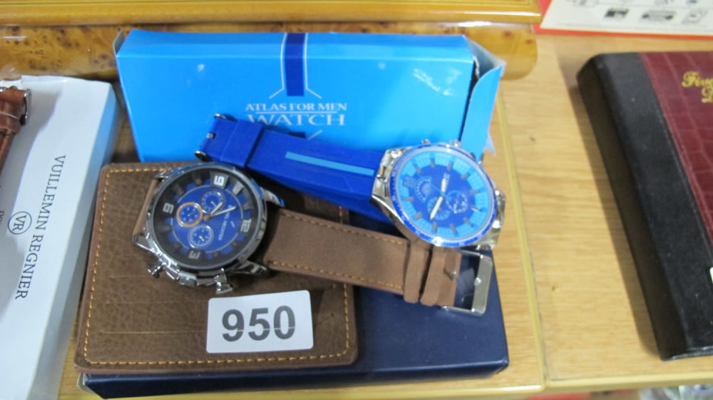 Lot 950: two designer watches