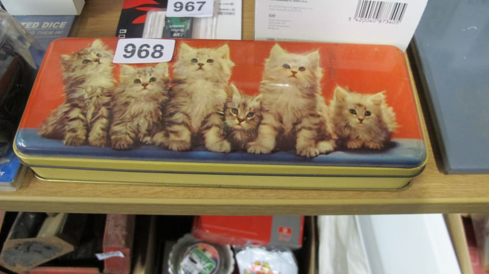 Lot 968: IT's a pussy tin