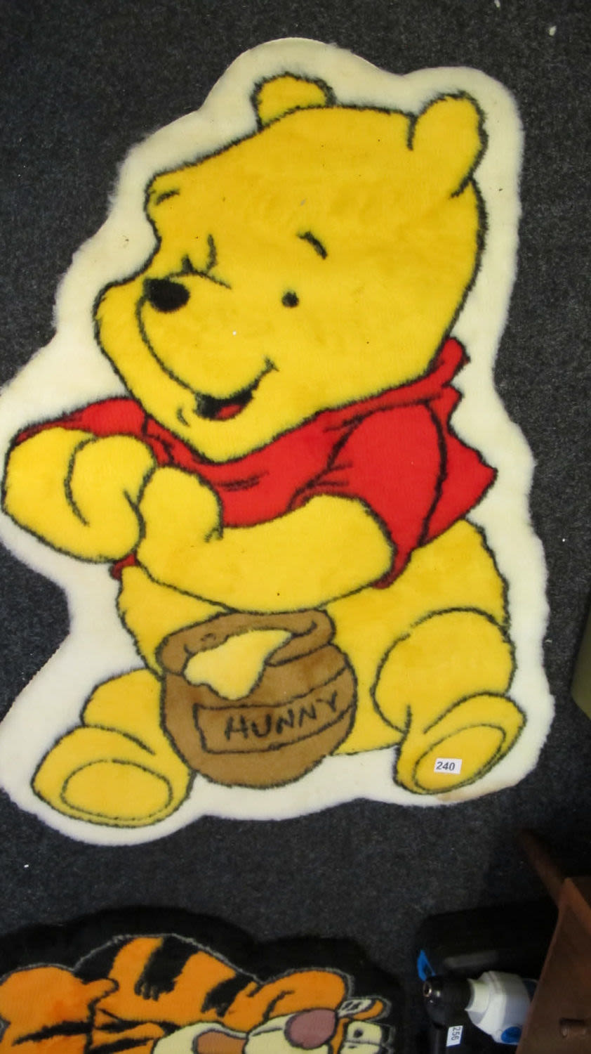 Lot 240: Winnie the Pooh rug