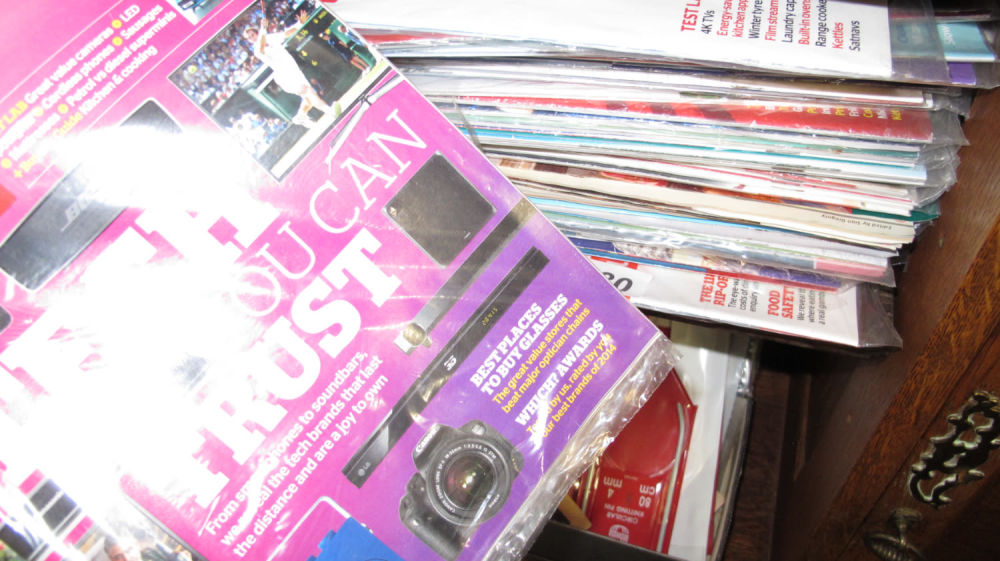 Lot 280: A quantity of sealed "Which" magazine from the...