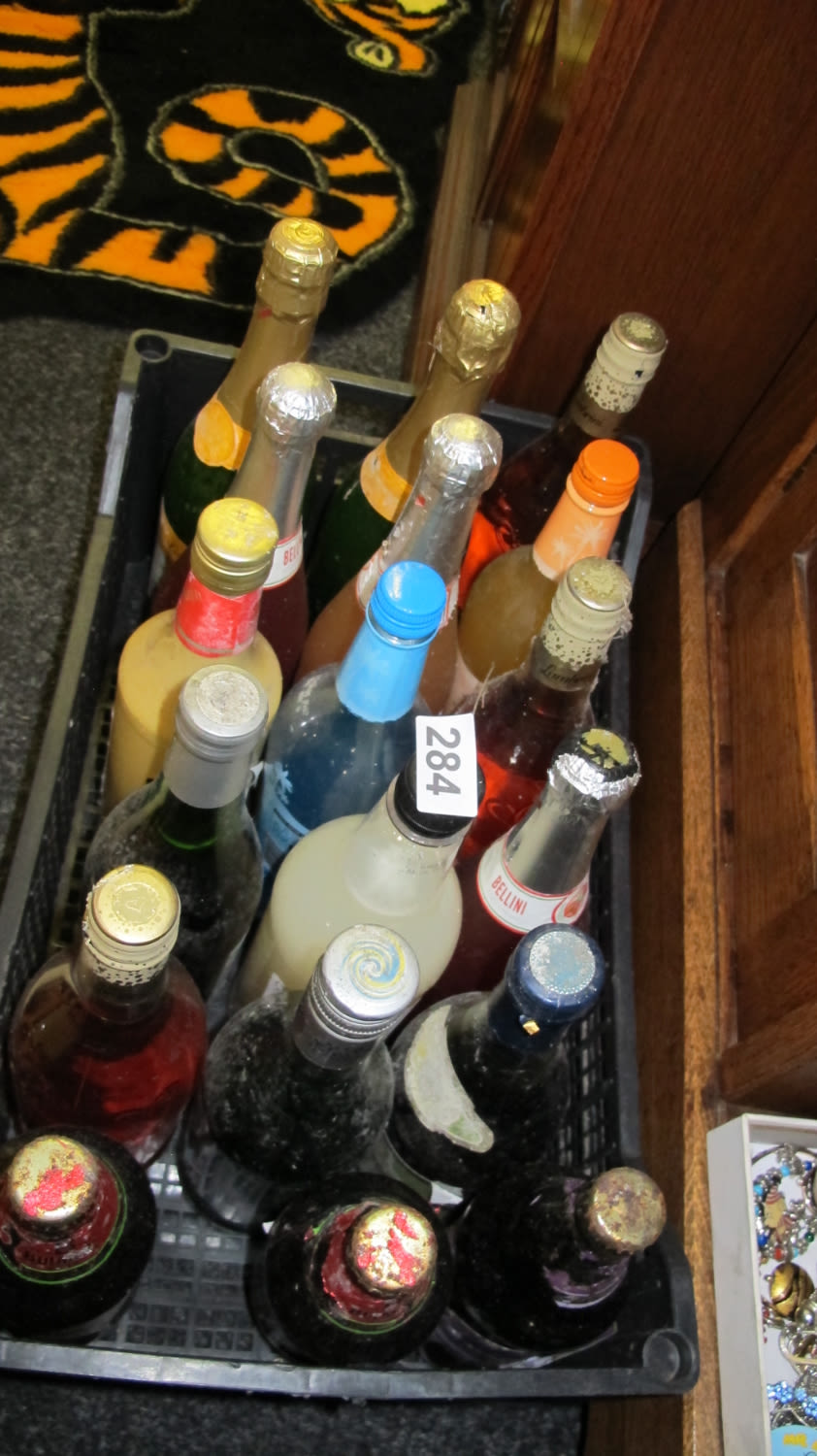 Lot 284: A quantity of alcohol