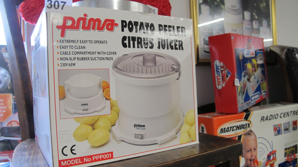 Lot 307: Electric potato peeler