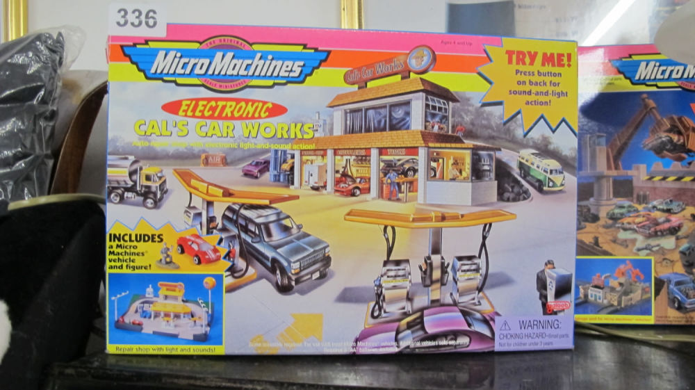 Lot 336: Micro Machines Electronic Cal's Car Works