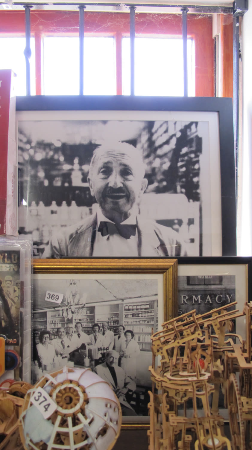 Lot 369: Framed and Glazed vintage Khiels pharmacy photographs