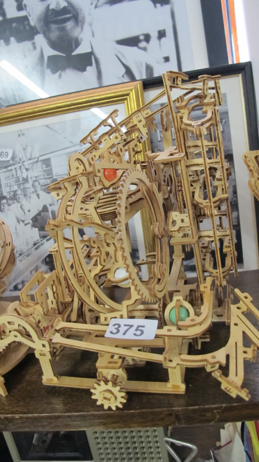 Lot 375: UGEARS marble run