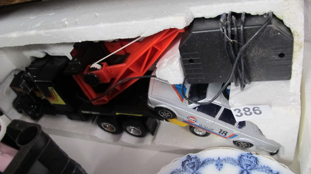 Lot 386: Remote control tow truck
